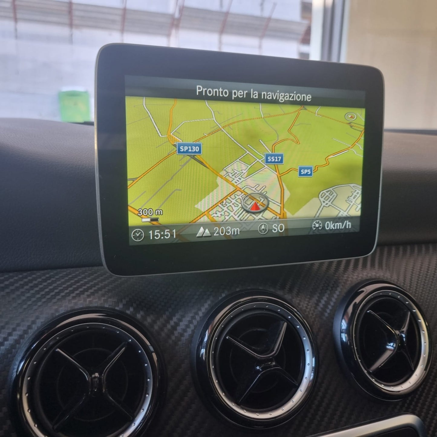 MERCEDES GLA 180d Business automatico 7G TETTO PANORAMICO